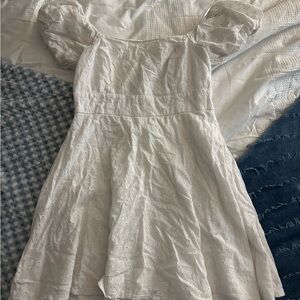 Lulu’s White Eyelet Women’s Dress